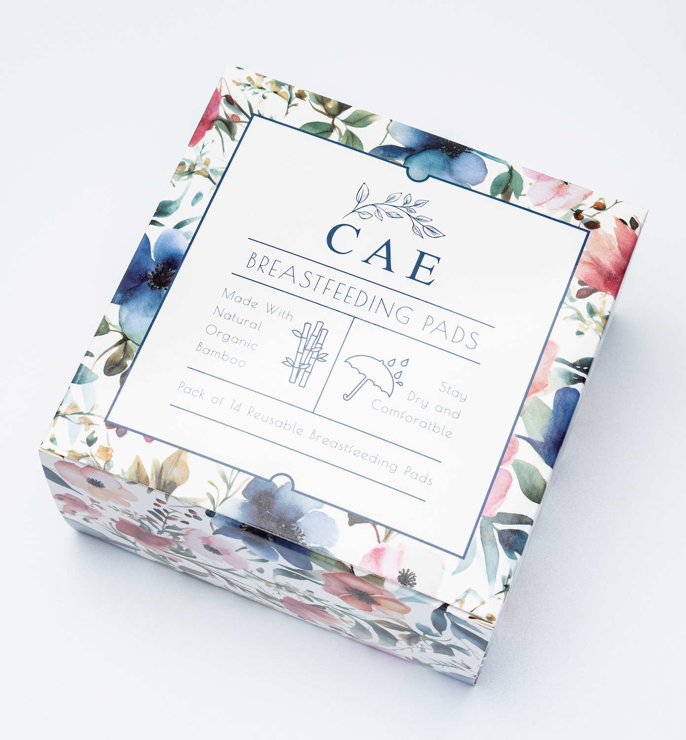 CAE Soft Reusable Bamboo Nursing Pads x 14 Pads - Silverette-apac